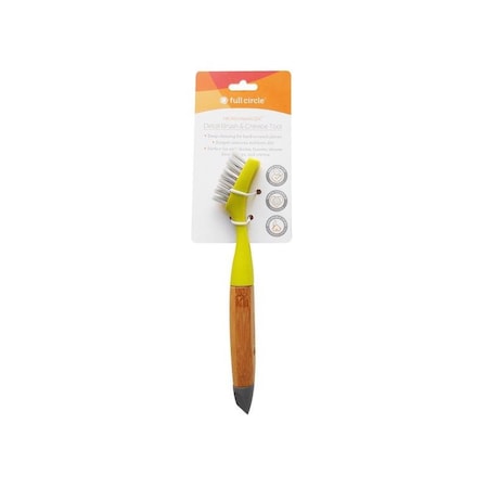 Micro Manager Full Circle Micro Manager 0.98 in. W Bamboo Handle Detail Brush FC17132G